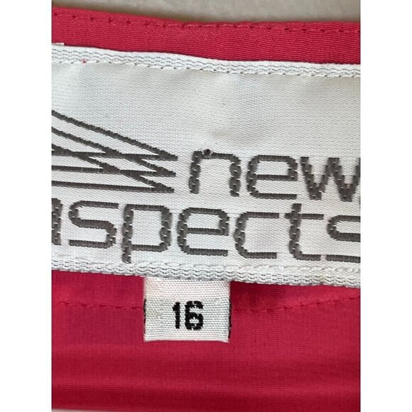 Vintage Festive Top 16 Pink Retro Holiday Feminine 70s Classic Preppy Resort - Picture 2 of 13